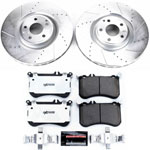 Power Stop 12-18 Mercedes-Benz CLS550 Front Z26 Street Warrior Brake Kit