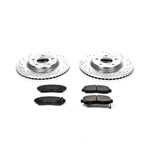 Power Stop 11-14 Honda Odyssey Front Z23 Evolution Sport Brake Kit