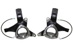 MaxTrac 07-16 GM C1500 2WD 4.5in Front Lift Spindles w/Extended DOT Compliant Brake Lines