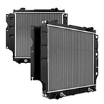 Mishimoto 87-95 Jeep Wrangler YJ L4/L6 AT and MT OEM Replacement Plastic Radiator; 1987-1995