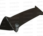 Seibon Carbon Fiber Tr Style Rear Spoiler Honda Civic Si; 2002-2005