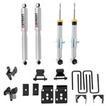 Belltech 2021+ Ford F-150 2WD 1-3.5in Front 4.5in Rear Complete Lower Kit with SP Shocks; 2021-2022