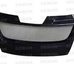 Seibon 06-08 VW Golf GTi TD Carbon Fiber Front Grill; 2006-2008