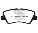 EBC 13+ Hyundai Elantra 1.8 Yellowstuff Front Brake Pads