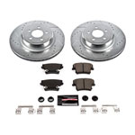 Power Stop 06-14 Dodge Charger Rear Z23 Evolution Sport Brake Kit; 2006-2014