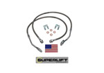 Superlift 79-86 GM Pickup/Blazer/Suburban w/ 8-12in Lift Kit (Pair) Bullet Proof Brake Hoses; 1979-1986