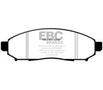 EBC 11+ Nissan Leaf Electric Greenstuff Front Brake Pads