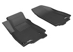 3D MAXpider 2013-2020 Buick/Chevrolet Encore/Trax Kagu 1st Row Floormat - Black; 2013-2020