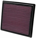 K&N 10 Lexus RX350 3.5L-V6 Drop In Air Filter; 2010-2010