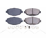 Power Stop 99-00 Lexus SC300 Front Z17 Evolution Ceramic Brake Pads w/Hardware; 1999-2000