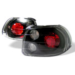 Spyder Honda Del Sol Altezza Tail Lights - Black - (ALT-YD-HDS93-BK)