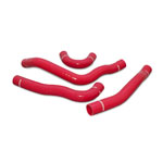 Mishimoto Mitsubishi EVO X Red Silicone Hose Kit; 2008-2014