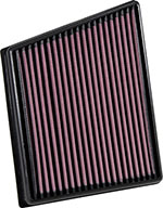 K&N 2015 Jaguar F-Pace V6-3.0L F/I Left Side Replacement Drop In Air Filter