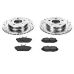 Power Stop 93-97 Ford Thunderbird Rear Z23 Evolution Sport Brake Kit