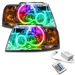 Oracle 03-06 Ford Expedition SMD HL - Chrome - ColorSHIFT w/ Simple Controller; 2003-2006