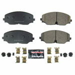 Power Stop 18-19 Volkswagen Atlas Front Z23 Evolution Sport Brake Pads w/Hardware; 2018-2022