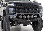 Addictive Desert Designs 2020 Chevy Silverado 2500 Bomber HD Front Bumper; 2020-2020