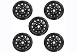 Ford Racing 21-24 Bronco 17in x 8.0in Matte Black Wheel Kit