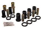 Energy Suspension 59-64 Bel Air/Impala / 64 El Camino (w/ Single U/A) Black Rear C/A Bushing Set; 1959-1964