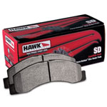 Hawk 11-13 Infiniti QX56 / 14-17 Infiniti QX80 Super Duty Street Rear Brake Pads; 2011-2013