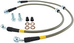 StopTech Stainless Steel Rear Brake lines for 03 MazdaSpeed Protege; 2003-2003