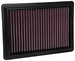 K&N 2019 Infiniti QX50 2.0L Replacement Drop In Air Filter; 2019-2019