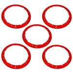 Ford Racing 2021+ Ford Bronco Functional Bead Lock Ring Kit - Red; 2021-2022