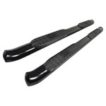 Westin 2022 Toyota Tundra Double Cab PRO TRAXX 4 Oval Nerf Step Bars - Black; 2022-2022