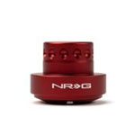 NRG Short Hub Adapter 96-00 Honda Civic / 94-02 Accord / 01-07 Fit - Matte Red; 1996-2000