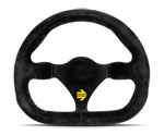 Momo MOD27 Steering Wheel 270 mm - Black Suede/Black Spokes