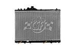 CSF 96-98 Acura TL 3.2L OEM Plastic Radiator; 1996-1998