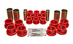 Energy Suspension 70-78 Nissan 240Z/260Z/280Z Red Rear Control Arm Bushing Set; 1970-1978