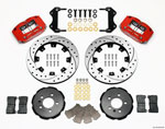 Wilwood Dynapro Radial Front Kit 12.19in Drilled Red 99-03 Jetta IV & Golf IV; 1999-2003