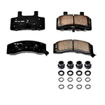 Power Stop 94-99 Chevrolet C1500 Suburban Front Z17 Evolution Ceramic Brake Pads w/Hardware; 1994-1999