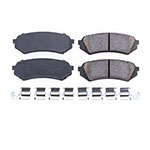 Power Stop 98-07 Lexus LX470 Rear Z17 Evolution Ceramic Brake Pads w/Hardware; 1998-2007