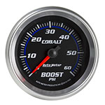 Autometer Cobalt 2-5/8in Mechanical Boost Gauge 60 PSI