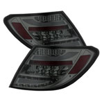 Spyder Mercedes Benz W204 C-Class LED Tail Lights - Incandescent Model only - Smoke - (ALT-YD-MBZC08-LED-SM); 2008-2011