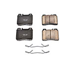 Power Stop 91-93 Mercedes-Benz 300SE Front Z17 Evolution Ceramic Brake Pads w/Hardware