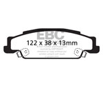 EBC 05-08 Pontiac Grand Prix 5.3 Yellowstuff Rear Brake Pads; 2005-2008