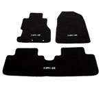 NRG Floor Mats - 02-03 Honda Civic Si 3DR Coupe (NRG Logo) - 3pc.; 2002-2002