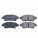 Power Stop 04-10 Toyota Sienna Rear Z16 Evolution Ceramic Brake Pads; 2004-2010