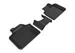 3D MAXpider 2017-2019 Mini Countryman Kagu 2nd Row Floormats - Black