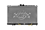 CSF 04-05 Mitsubishi Lancer 2.4L OEM Plastic Radiator; 2004-2005