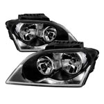 Xtune Chrysler Pacifica 04-06 Halogen OEM Style Headlights Black HD-JH-CHRPA04-BK; 2004-2006