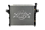 CSF 99-04 Jeep Grand Cherokee 4.7L OEM Plastic Radiator; 1999-2004