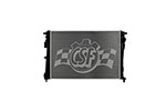 CSF 17-19 Chrysler Pacifica 3.6L OEM Plastic Radiator