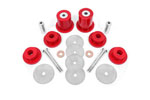 BMR 2015-18 Challenger Differential Lockout Bushing Kit - Red; 2015-2018