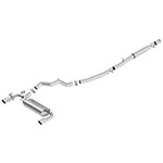 Ford Racing 2016-2017 Focus RS Active Sport Cat-Back Exhaust System w/ Polished Tips; 2016-2017