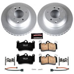 Power Stop 07-15 Audi Q7 Rear Z23 Evolution Sport Coated Brake Kit; 2007-2015