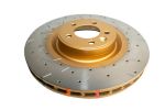 DBA 13-18 Land Rover Range Rover (w/Brembo Brakes) Front 4000 Series Drilled & Slotted Rotor